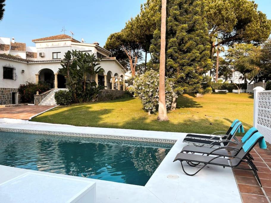 Villa Santa Cristina Cerca Del Mar マルベーリャ エクステリア 写真